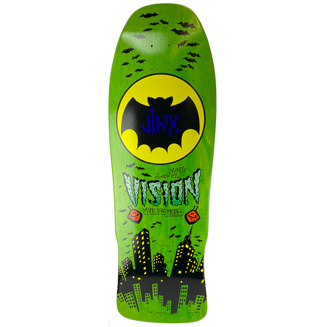 Vision Jinx Mini Modern Concave 10" Skateboard Deck - Bow Shock Marketplace