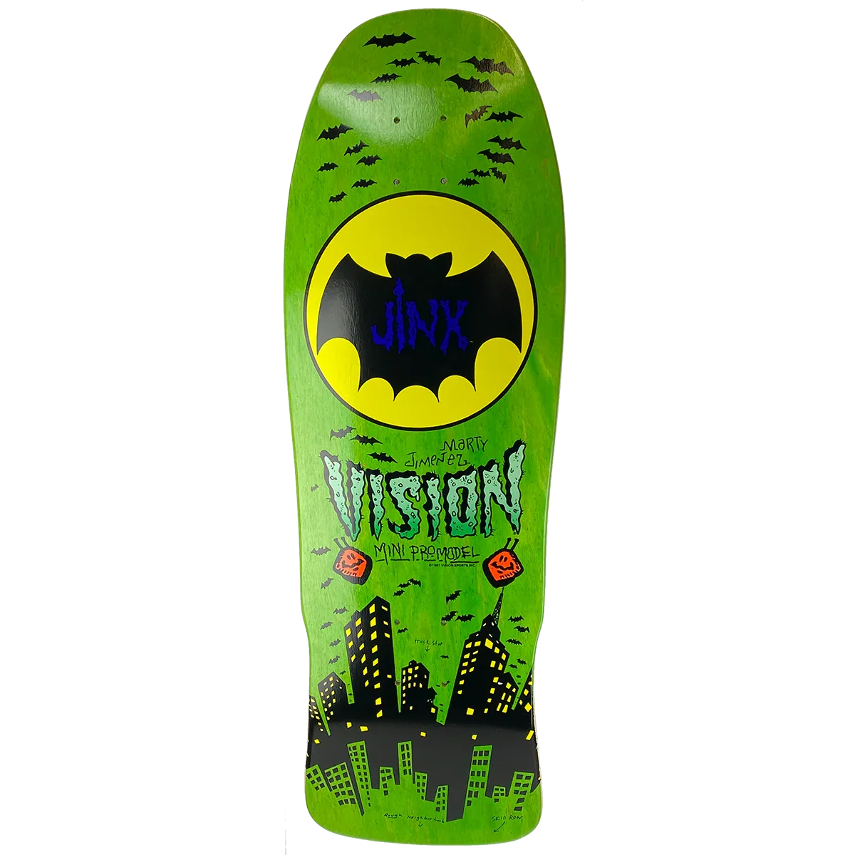 Vision Marty "Jinx" Jimenez Jinx Mini Modern Concave 10" Skateboard Deck