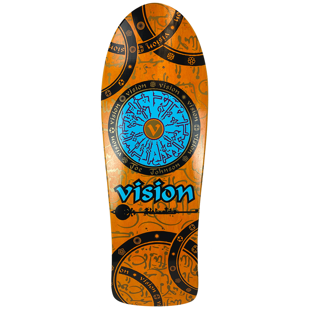Vision Joe Johnson Hieroglyphics 10.25" Skateboard Deck - Bow Shock Marketplace