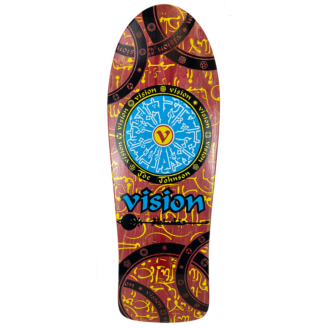 Vision Joe Johnson Hieroglyphics 10.25" Skateboard Deck - Bow Shock Marketplace