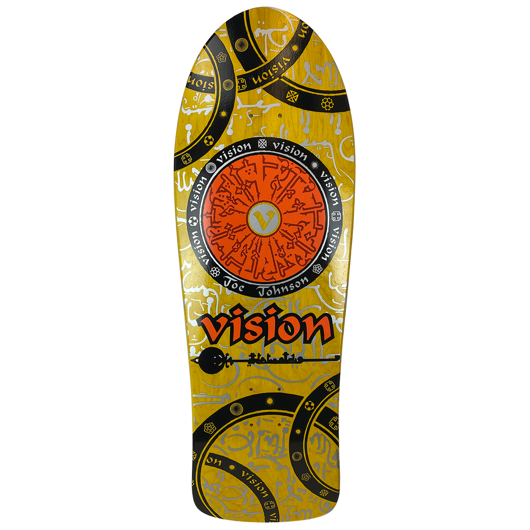 Vision Joe Johnson Hieroglyphics 10.25" Skateboard Deck - Bow Shock Marketplace