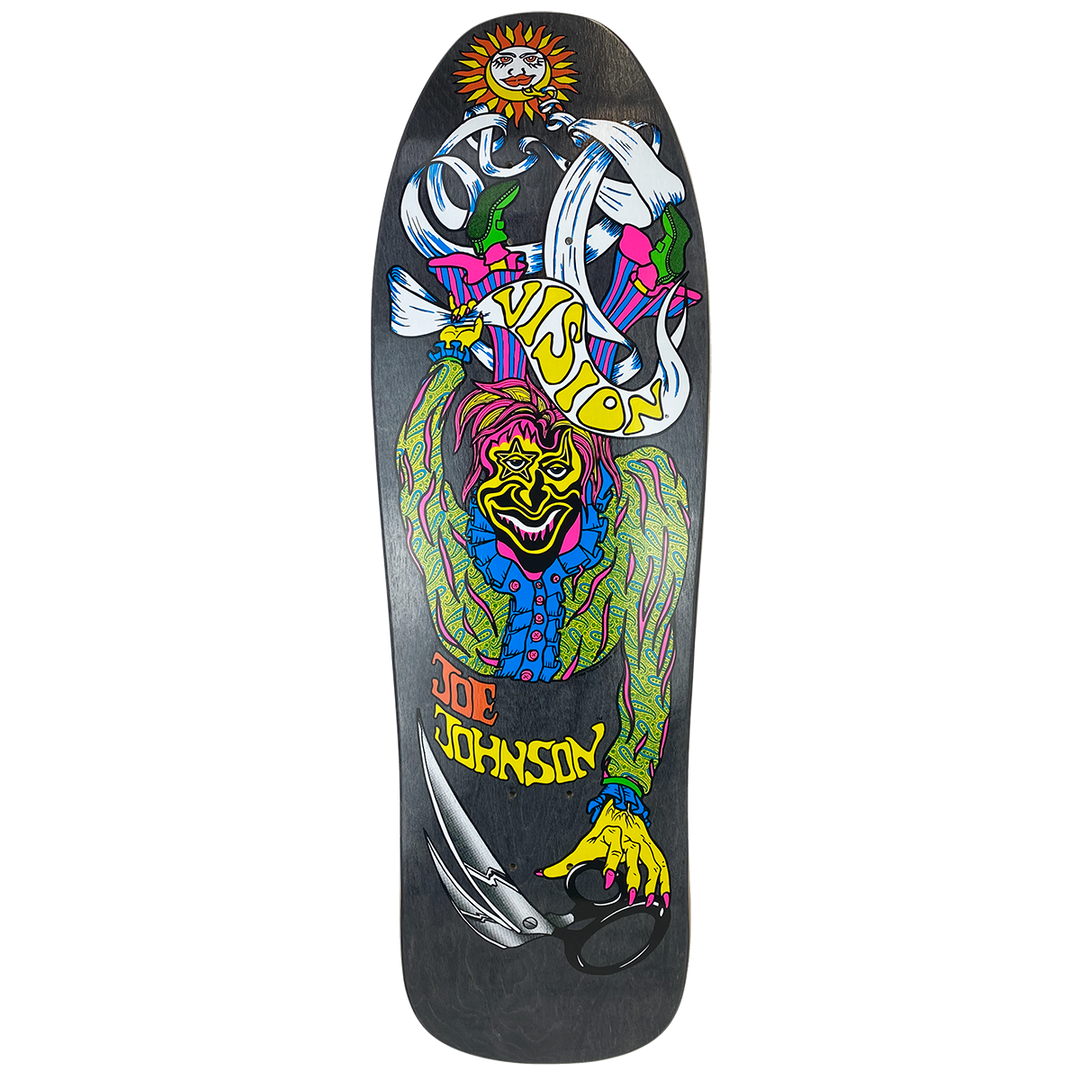 Vision Joe Johnson Scissors 9.5" Skateboard Deck - Bow Shock Marketplace