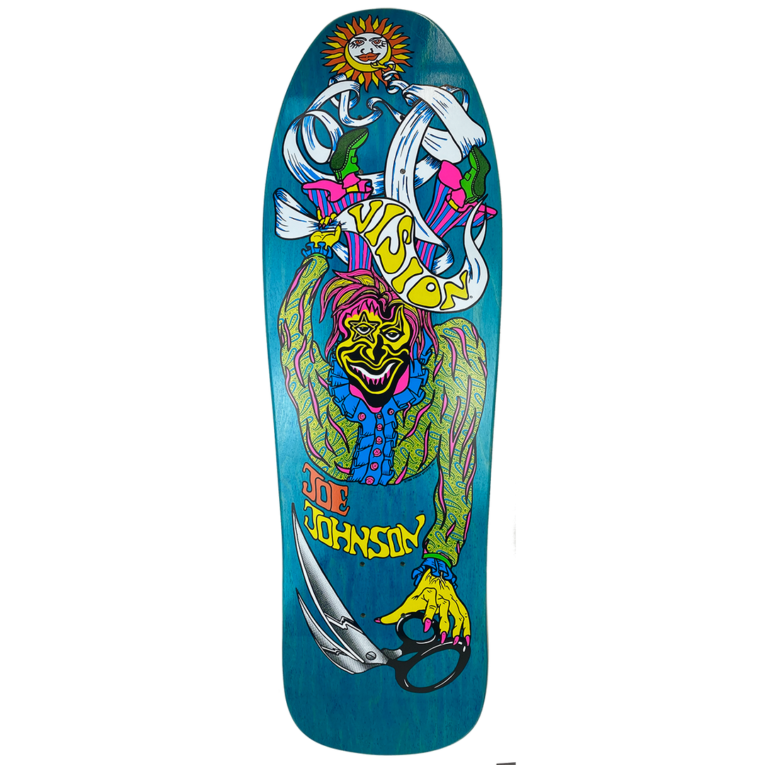 Vision Joe Johnson Scissors 9.5" Skateboard Deck - Bow Shock Marketplace
