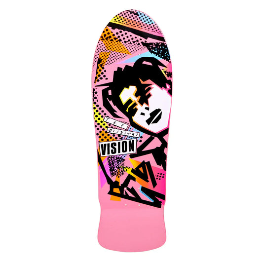 Vision Original MG Skateboard Deck - 10" Pink - Bow Shock Marketplace