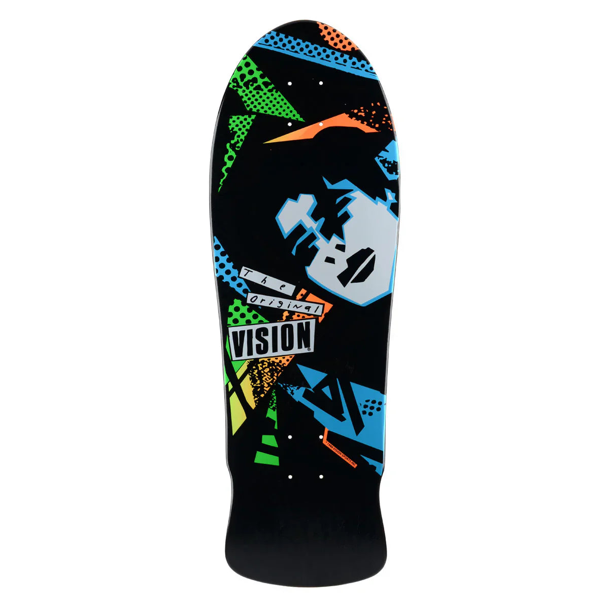 Vision Original MG Skateboard Deck - 10" Black - Bow Shock Marketplace