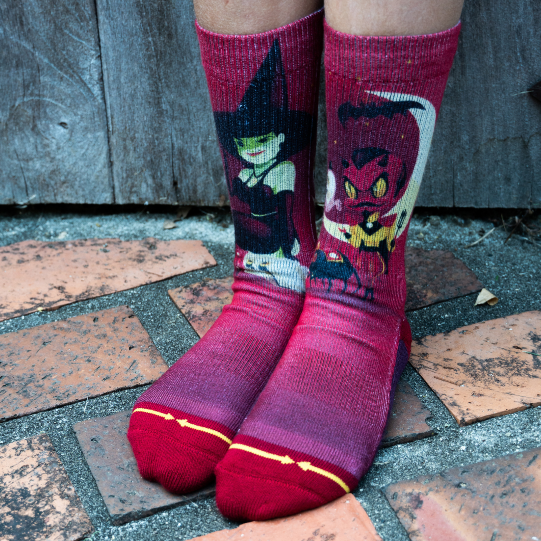 Brandon Ragnar Halloween Youth Crew Sock