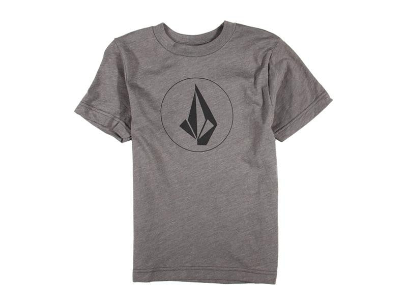 Volcom Tee Half Stone Icon Youth - Grey - Bow Shock Marketplace