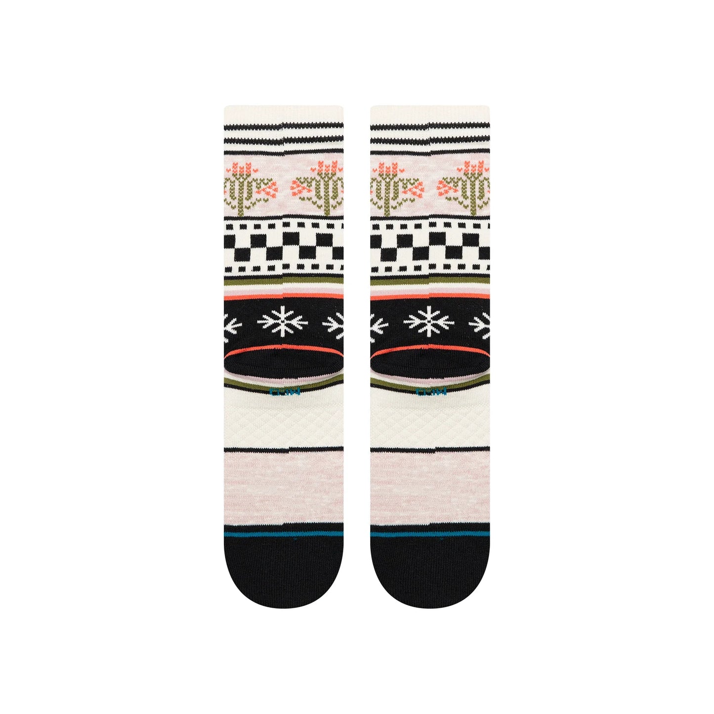 Stance Winterbloom Crew Sock - Lilac