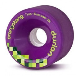 Orangatang Durian 75mm 83a purple Longboard Wheels (Set of 4) - Bow Shock Marketplace