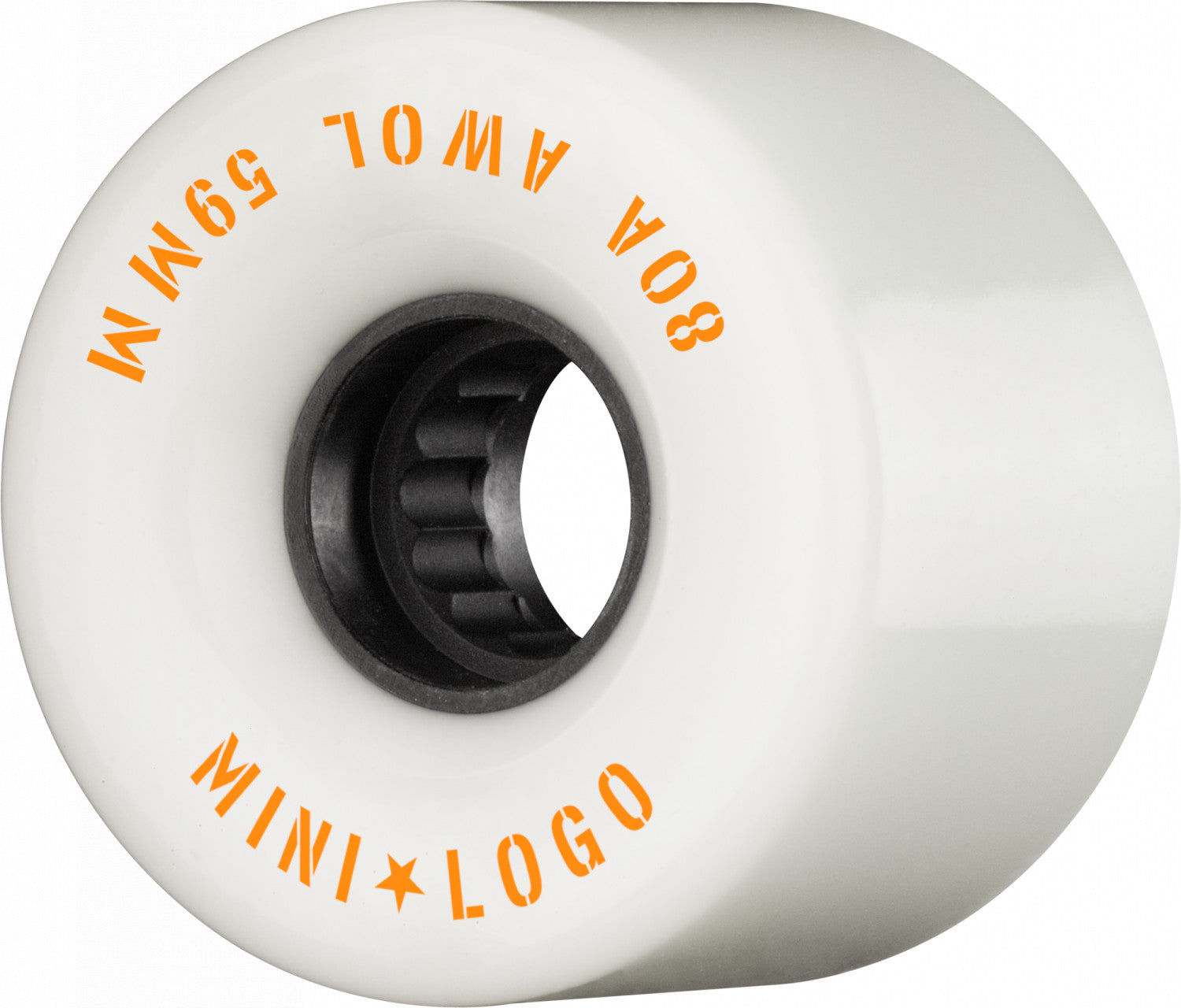MINI LOGO CRUISER KIT 59MM X 80A 8.38" (WHITE WHEELS) - Bow Shock Marketplace