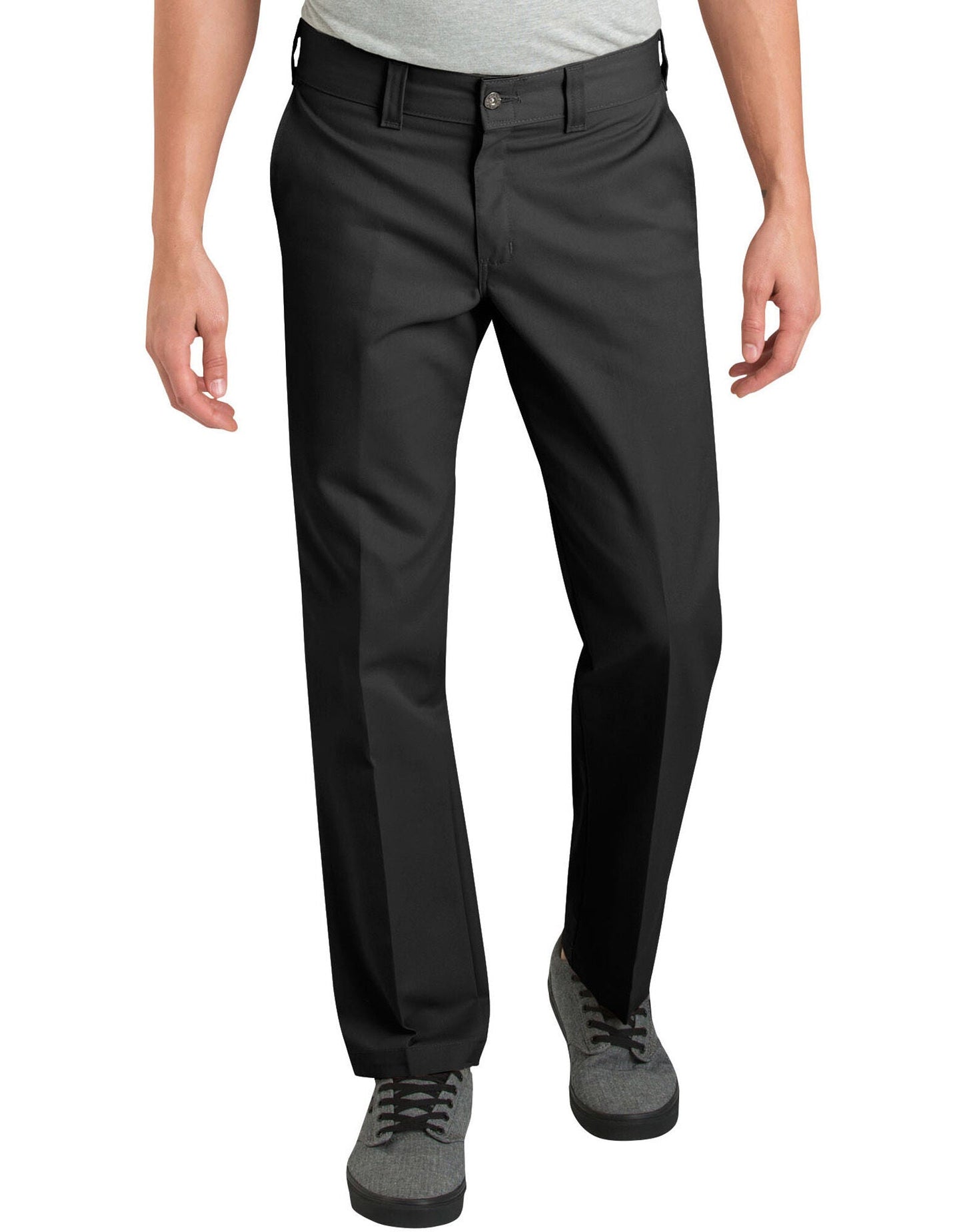 Dickies '67 Slim Fit Straight Leg Work Pants - Black - Bow Shock Marketplace