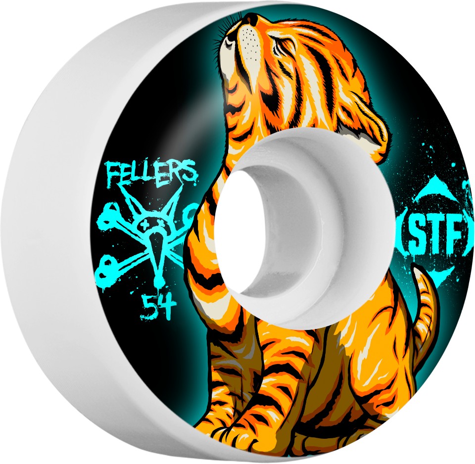 Bones STF Fellers Roar V3 54mm Wheels (Set of 4) - Bow Shock Marketplace
