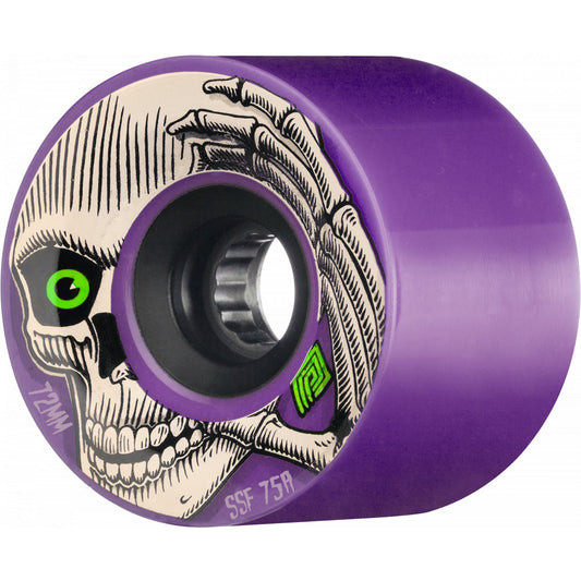 Powell Peralta Wheels Kevin Reimer 72mm 75a - Purple (Set of 4) - Bow Shock Marketplace