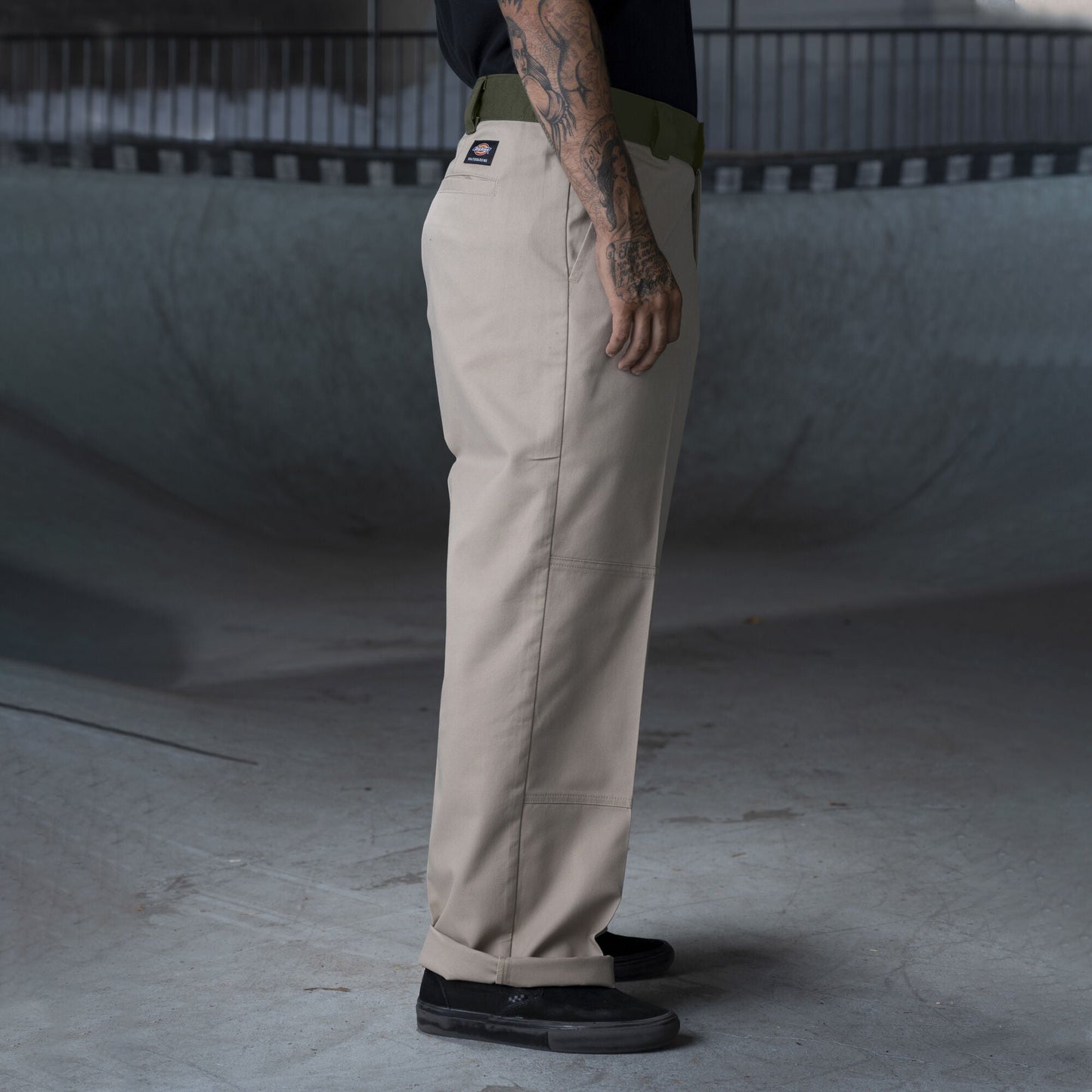 Dickies Ronnie Sandoval Double Knee Pants - Desert Sand/Olive Color Block