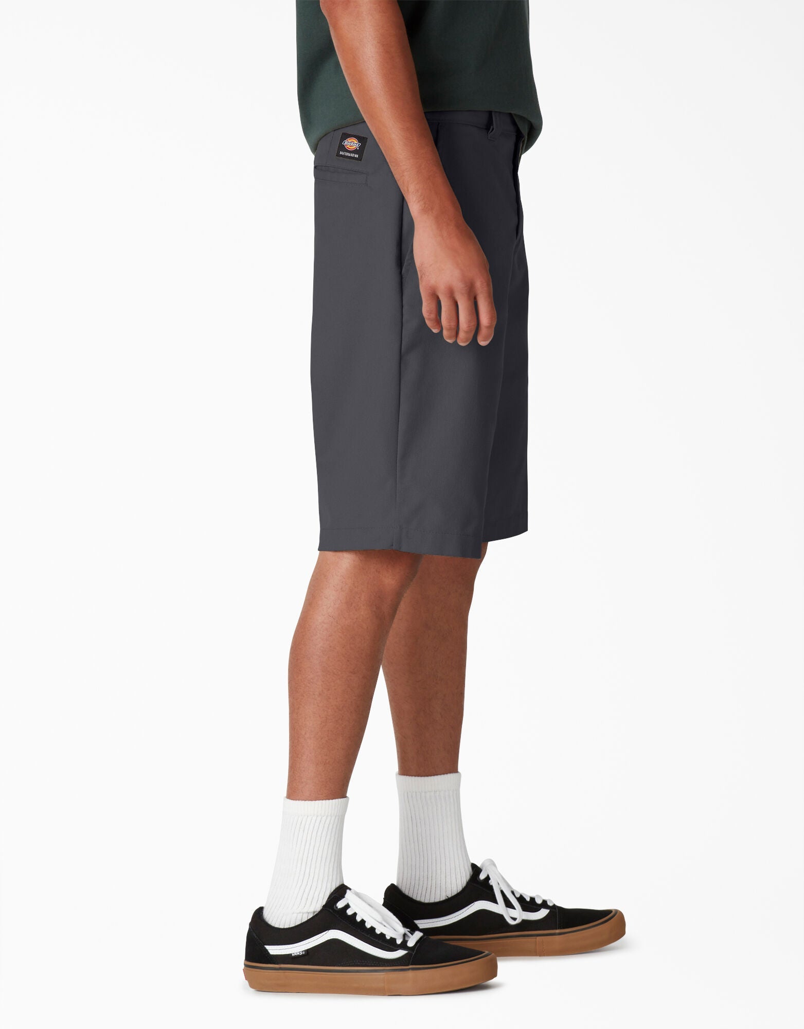 Dickies Skateboarding Slim Fit Shorts - Charcoal Gray (CH) - Bow Shock Marketplace