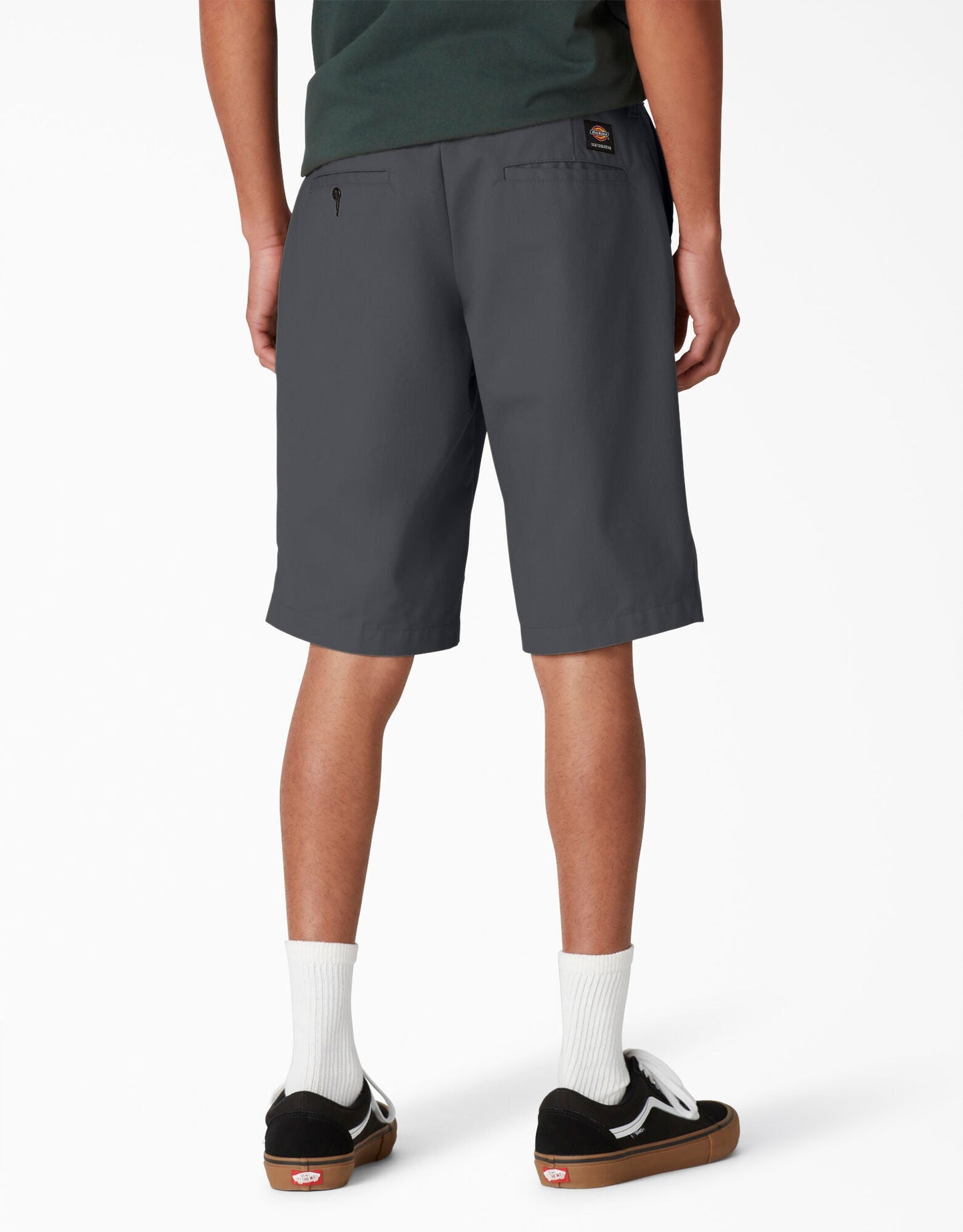 Dickies Skateboarding Slim Fit Shorts - Charcoal Gray (CH) - Bow Shock Marketplace