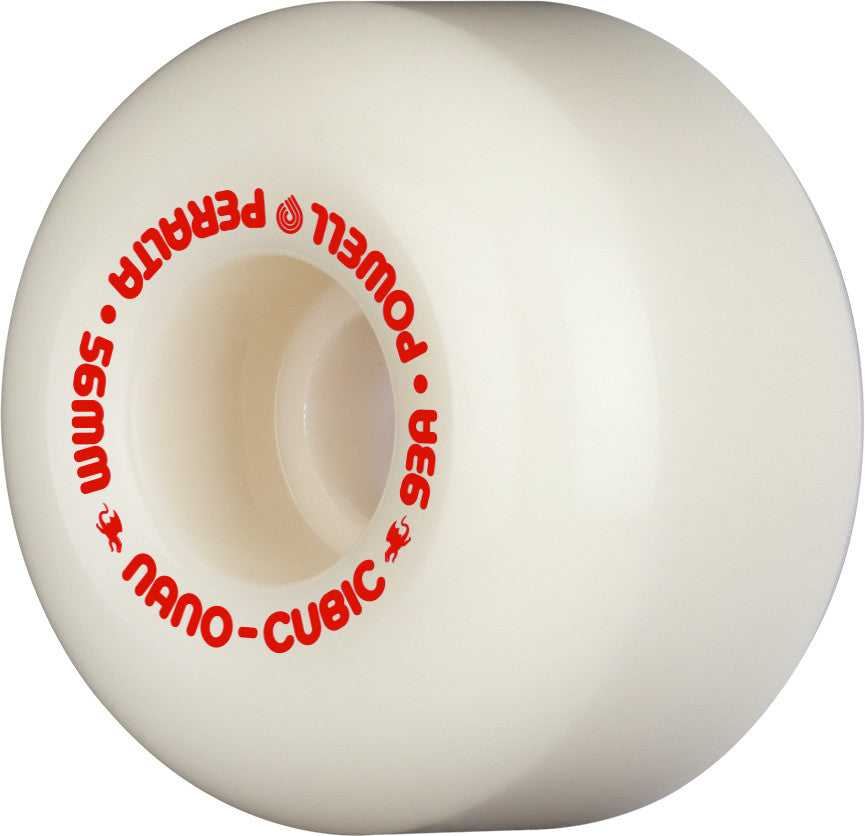 Powell Peralta Nano Cubic Dragon Formula Wheels 56x37mm 93A - Off White (Set of 4) - Bow Shock Marketplace