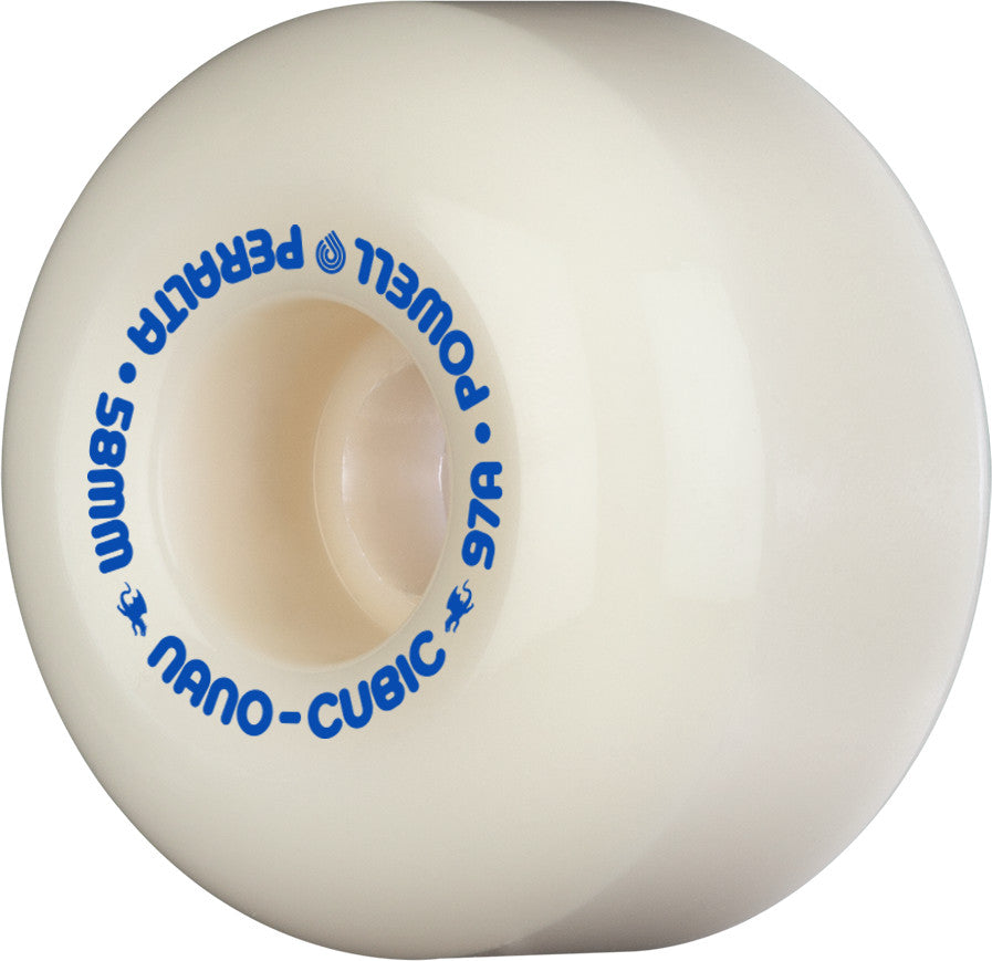 Powell Peralta Nano Cubic Dragon Formula Wheels 58x37mm 97A - Off White (Set of 4) - Bow Shock Marketplace