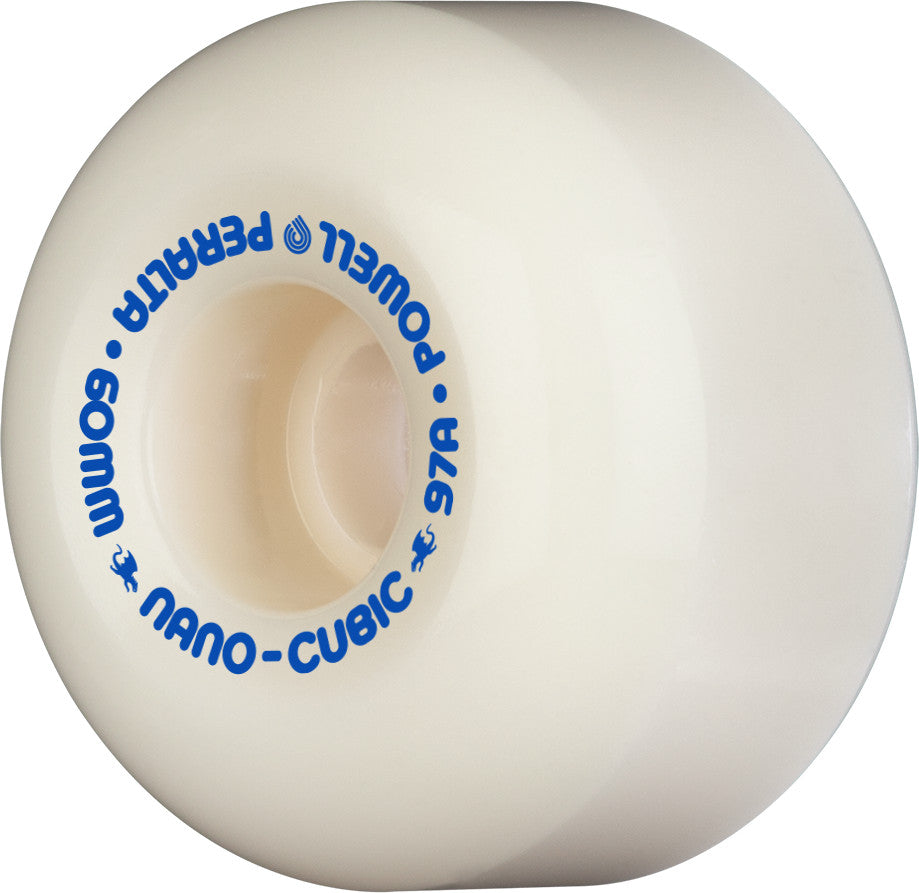 Powell Peralta Nano Cubic Dragon Formula Wheels 60x38mm 97A - Off White (Set of 4) - Bow Shock Marketplace