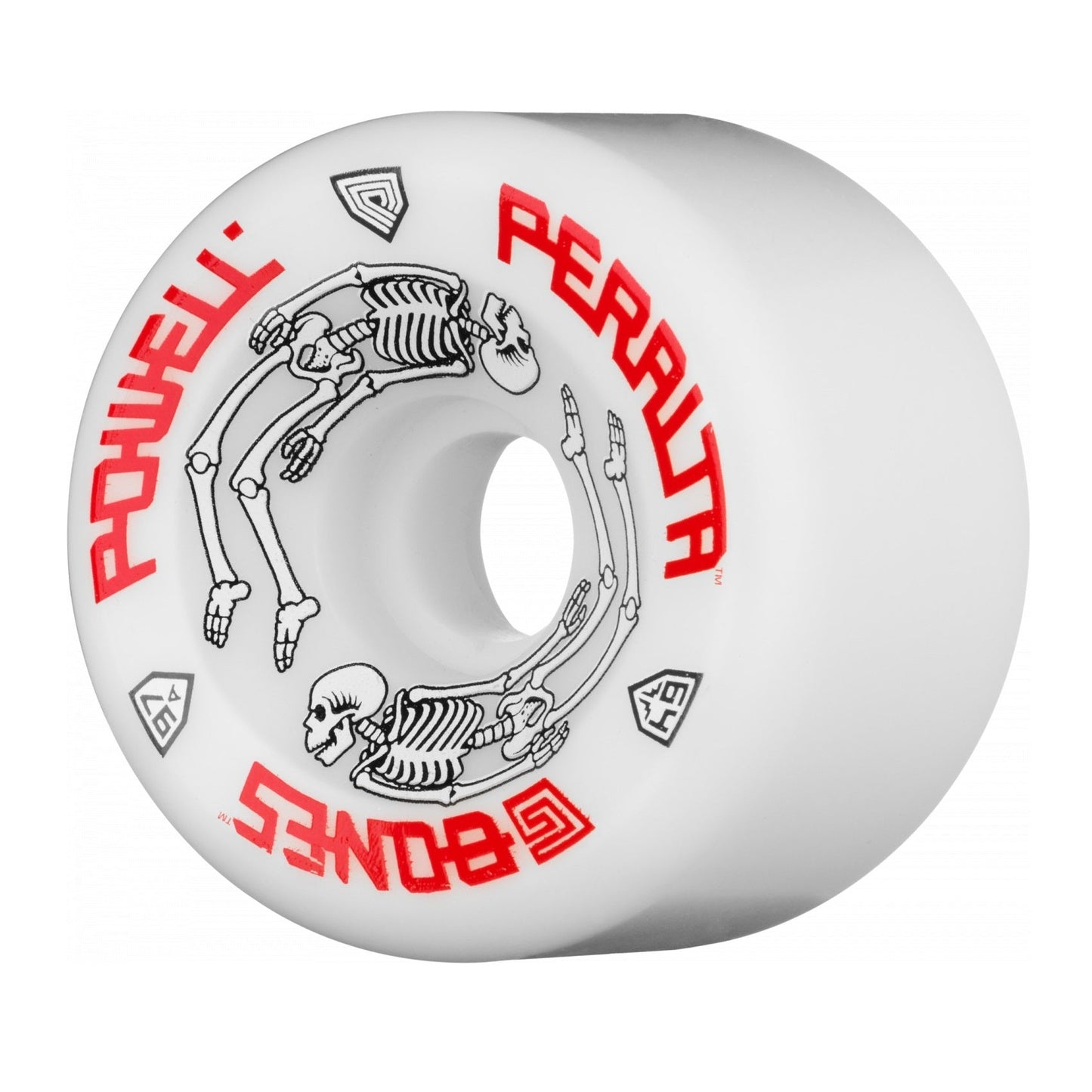 Powell Peralta Wheels G-Bones 64mm 97a - White (Set of 4) - Bow Shock Marketplace