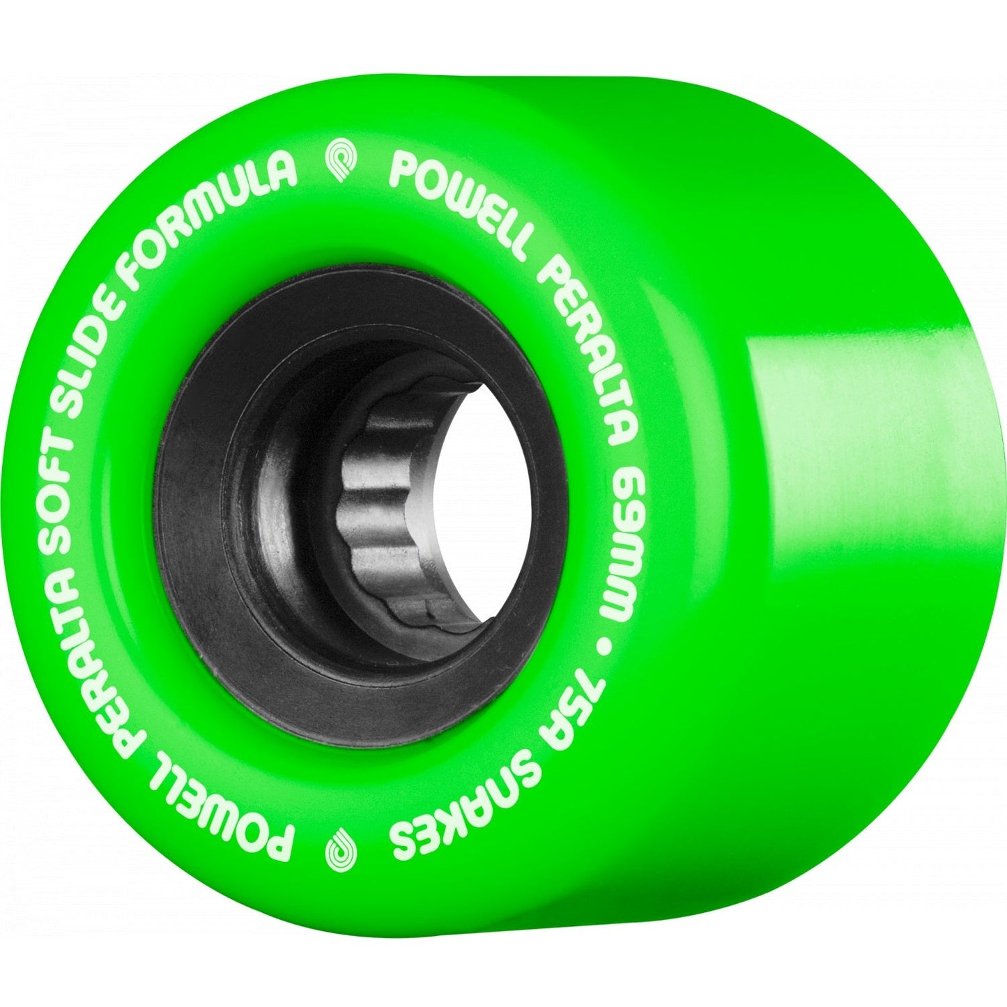Powell Peralta Wheels Snakes 69mm 75a - Green (Set of 4) - Bow Shock Marketplace