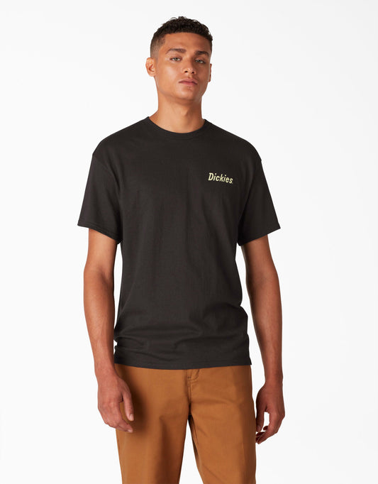 Dickies Skateboarding Split Graphic T-Shirt - Black (BK)
