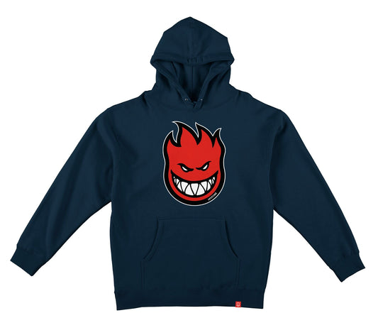 Spitfire Bighead Fill Navy Red Black White Hooded Sweatshirt
