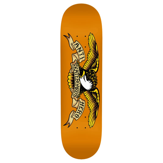 Anti-Hero Team Classic Eagle 8.75" - Dbx Orange Skateboard Deck