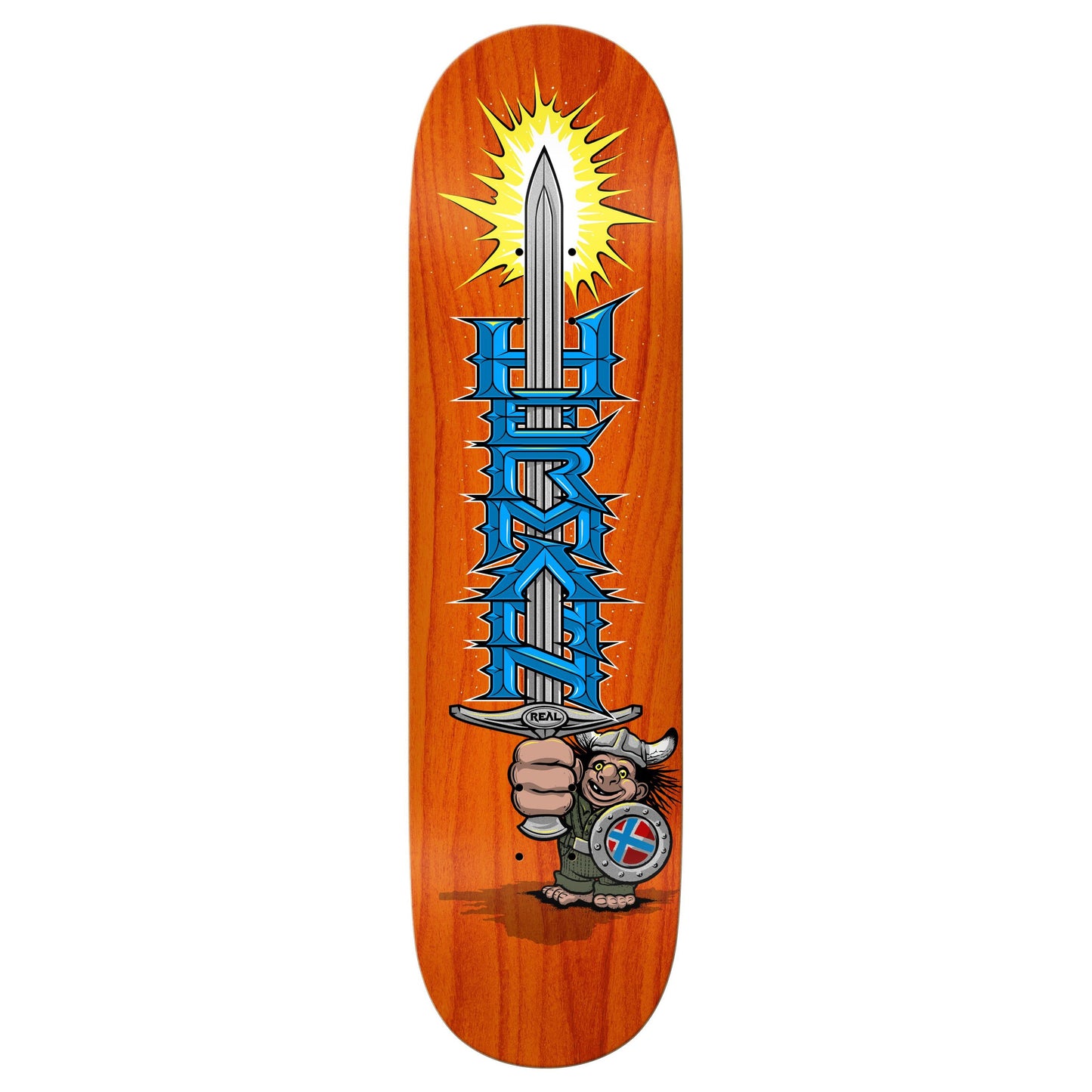 Real Hermann Mighty - 8.5" - True Fit  Skateboard Deck