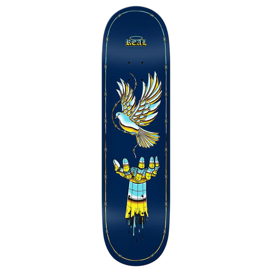 Real Team Synthetic Peace - 8.5"  Skateboard Deck