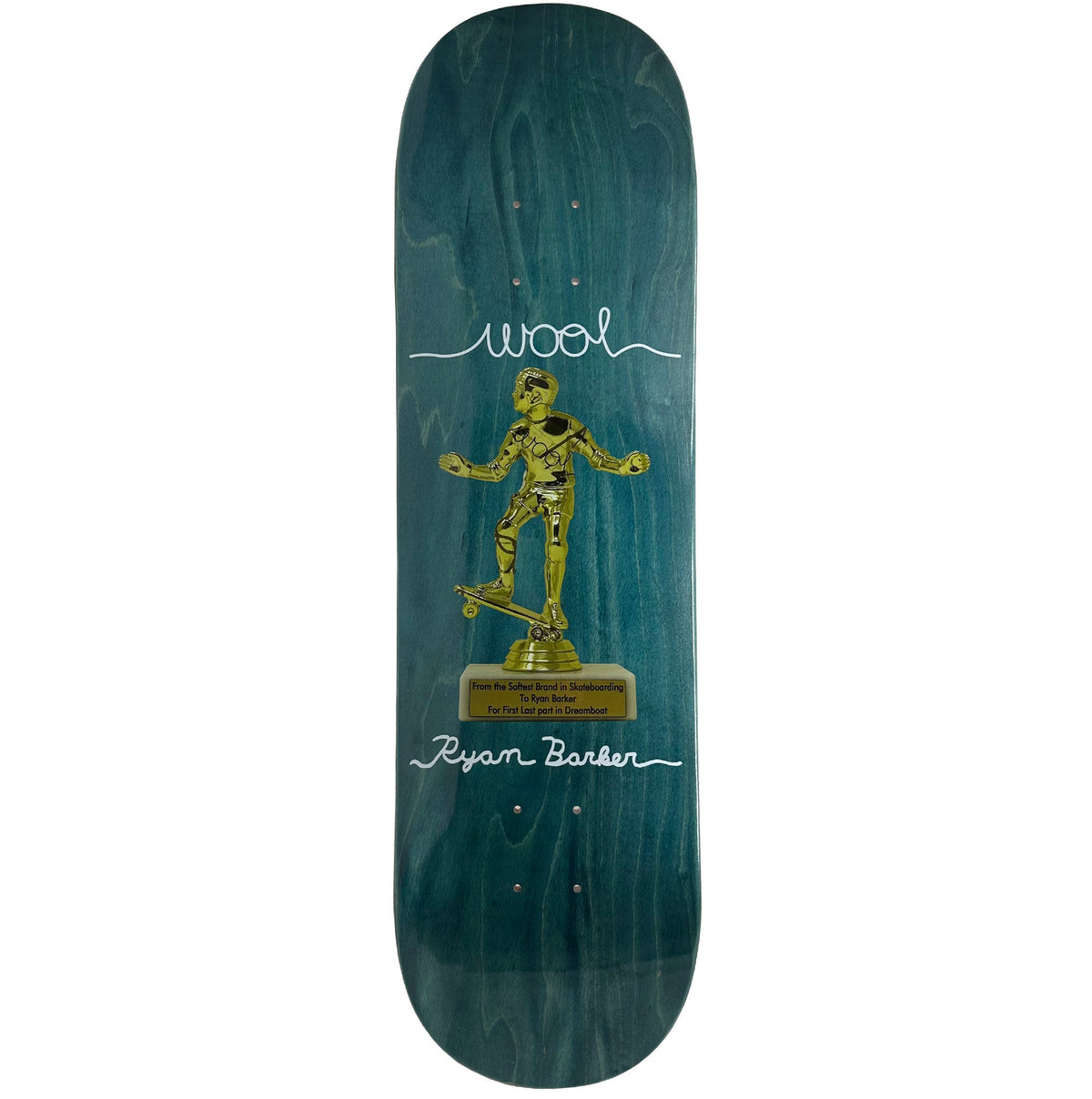 Ryan Barker's Trophy Skate Deck