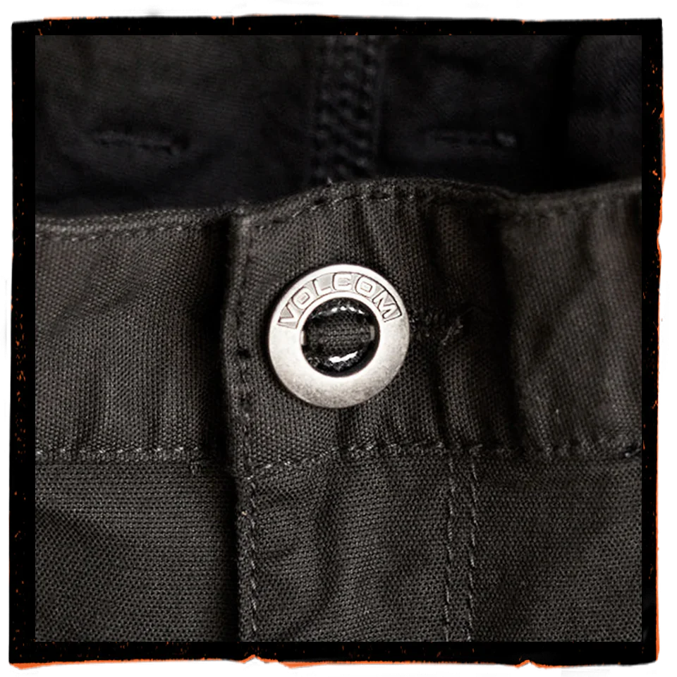 Volcom Caliper II Relaxed Black Work Pant