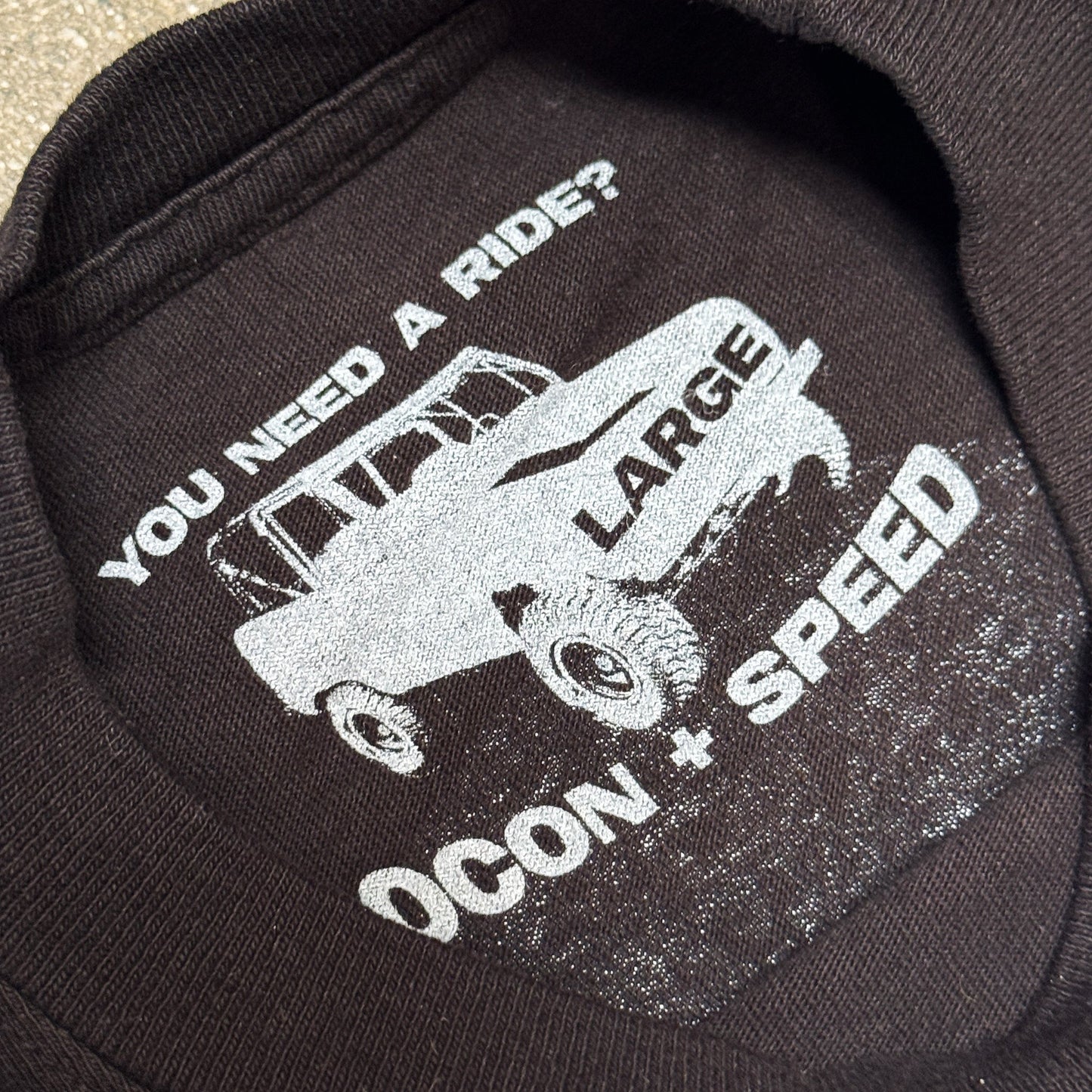 Need A Ride Tee (Black)