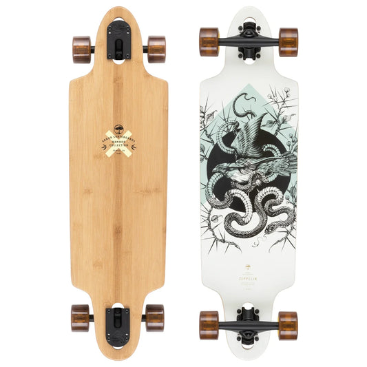 Arbor Bamboo Zeppelin 32 Cruiser Longboard Complete - 9″ - Bow Shock Marketplace
