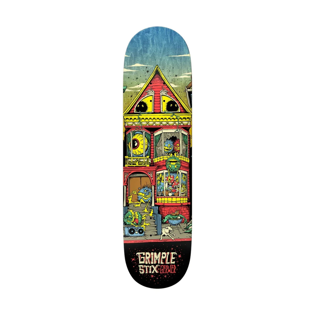 Anti-Hero Gerwer Grimple Stix Victorian 8.25" Skateboard Deck