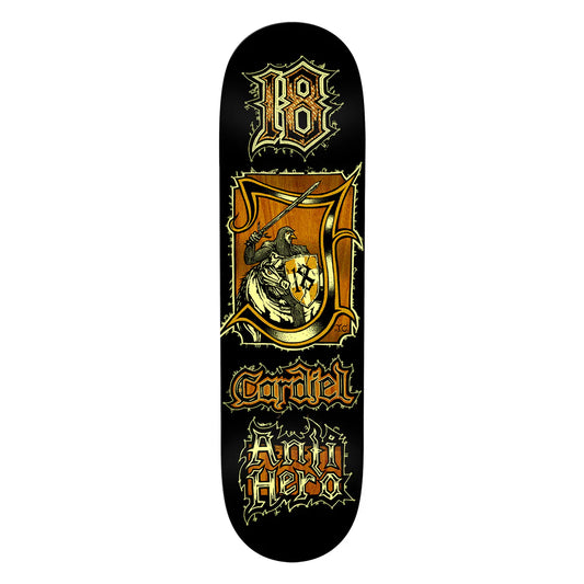 Anti-Hero John Cardiel Medieval 8.62" Skateboard Deck
