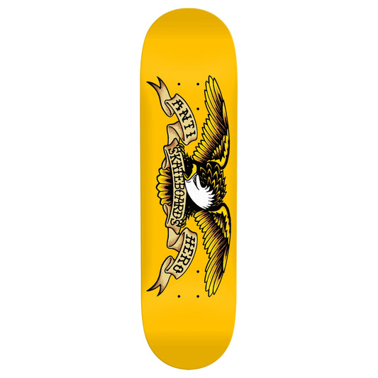 Anti-Hero DBX Eagle Yellow 8.25" Skateboard Deck