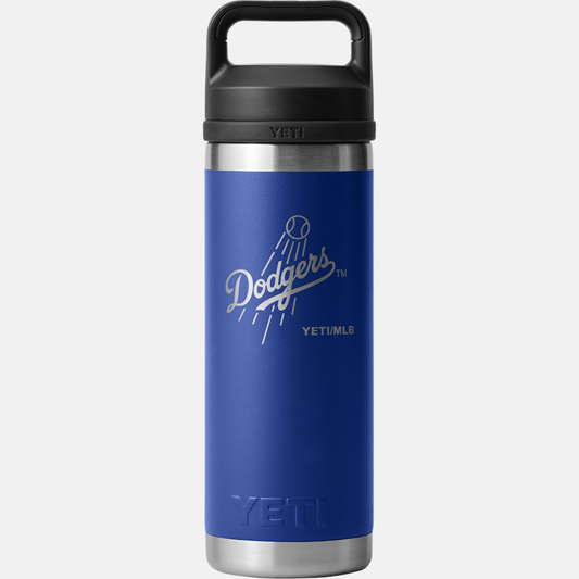 Yeti Los Angeles Dodgers MLB Blue Rambler 18oz Chug Bottle