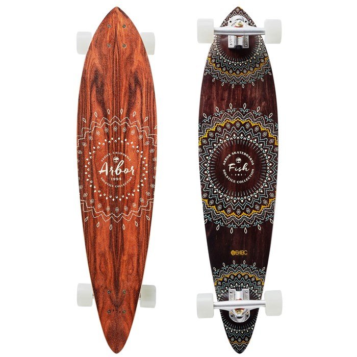 Arbor Fish Solstice B4BC 37 Complete Longboard - 8.375" - Bow Shock Marketplace