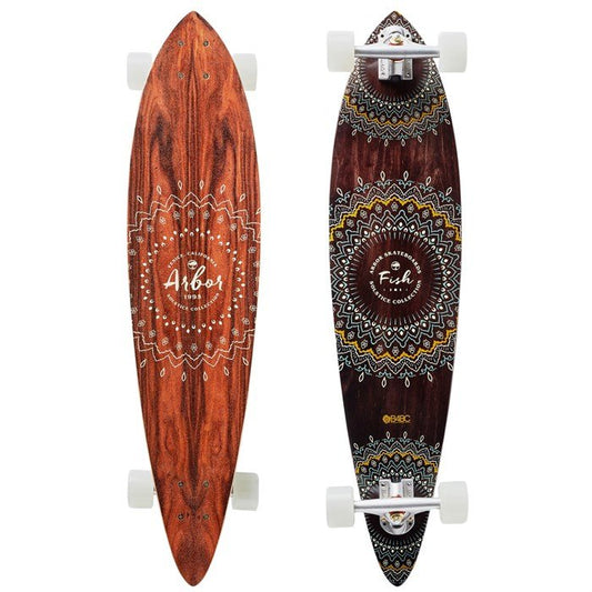 Arbor Fish Solstice B4BC 37 Complete Longboard - 8.375" - Bow Shock Marketplace