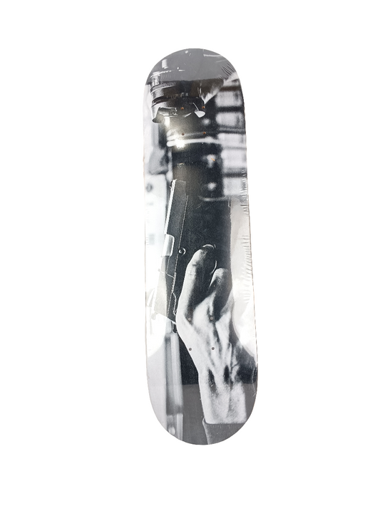 Visual Camera Gun Black White Size 8.0 Vintage NOS Deck