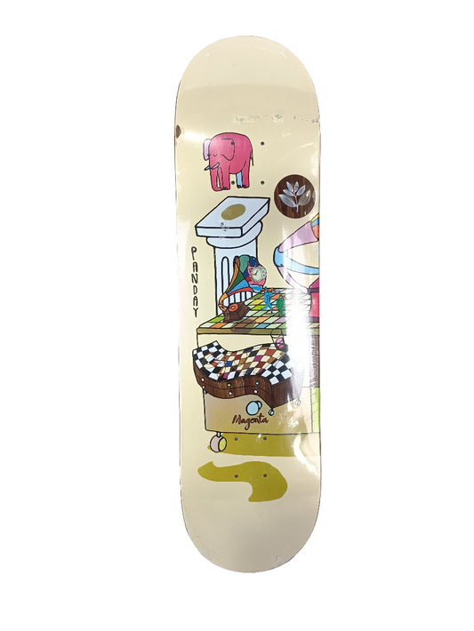 Magenta Soy Panday Lucid Dream Tan Olive Multi Size 8.125 Vintage NOS Deck