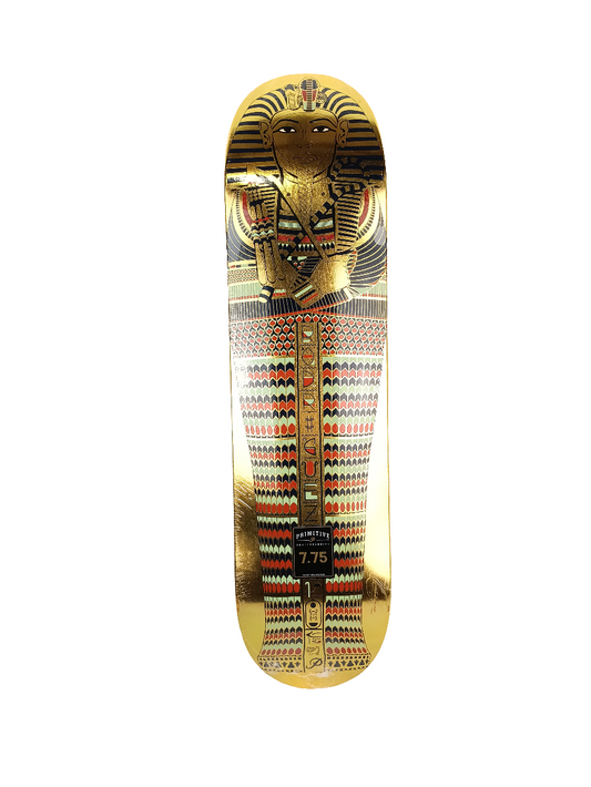 Primitive Paul Rodriguez Sarcophagus Gold 7.75 Vintage NOS Deck