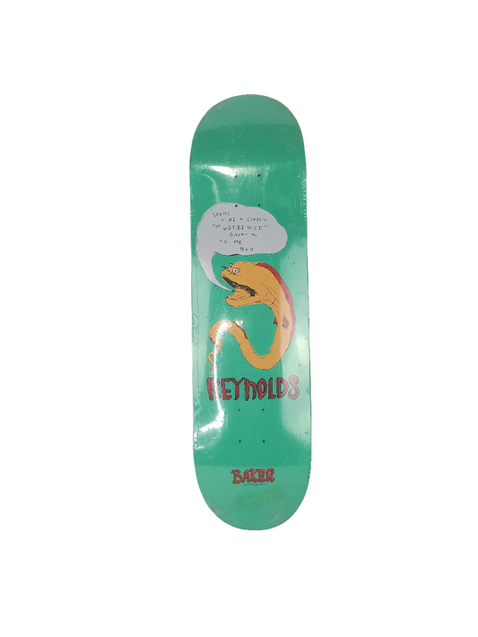 Baker Andrew Reynolds Must Be Nice Green Red Yellow Size 8.3 Vintage NOS Deck
