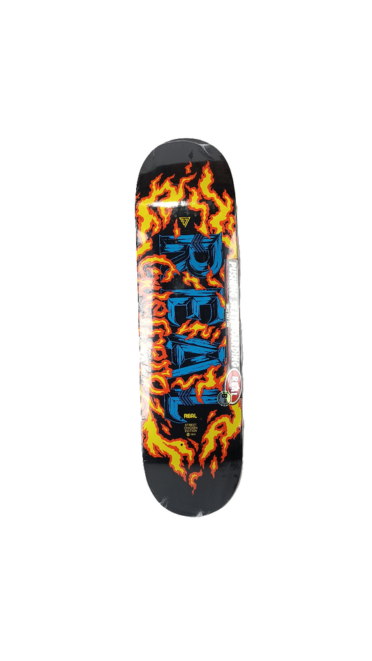 Real Tommy Guerrero Hot Butterknife Street Chicken Edition  Black Orange Blue Size 8.38 Vintage NOS Deck