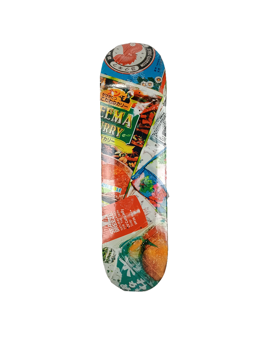 Numbers Guy Mariano Deli Food Multicolor Size 8.125 Vintage NOS Deck