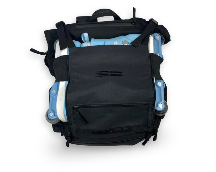 Ground Control Rolltop Backpack - Black - Bow Shock Marketplace