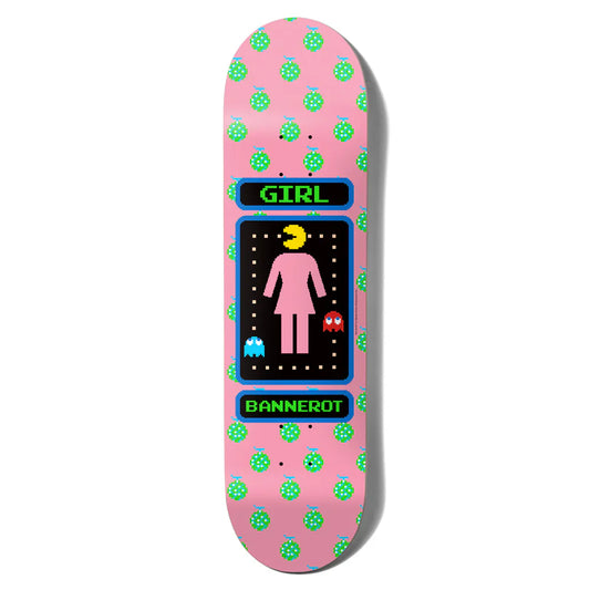 Girl Bannerot Pac-Man Skateboard Deck - 8.25″ - Bow Shock Marketplace