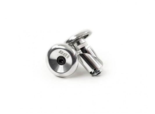 ODI Aluminum Bar End Plug - Silver - Bow Shock Marketplace