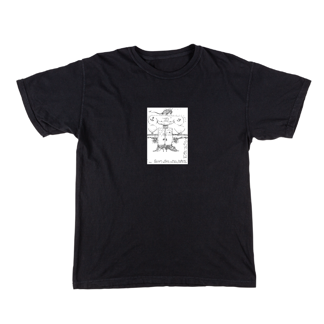 WELCOME X BAUHAUS EXQUISITE CORPSE T-SHIRT - Bow Shock Marketplace